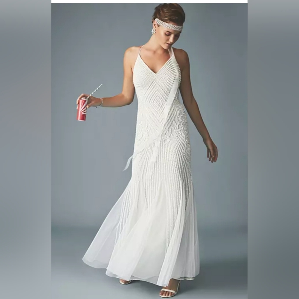 Beaded formal dress